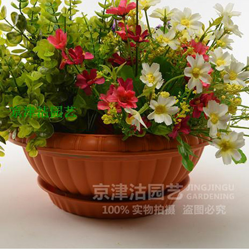 花博士正品加厚绿萝专用特大花盆 塑料树脂花盆四脚花盆 吊兰花盆 - 图0