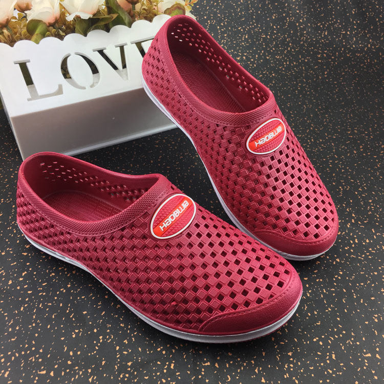 包头凉鞋2020新款女夏情侣男女平底镂空洞洞鞋沙滩鞋鞋软底塑料鞋,淘宝优惠券,粉丝福利购,淘宝优惠卷