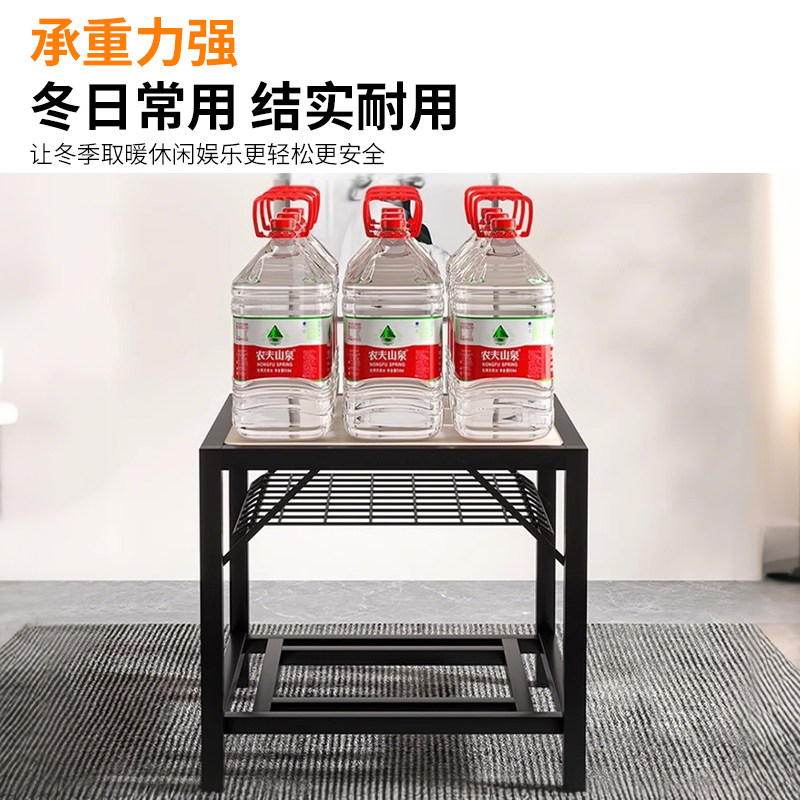 烤火桌子全套家用可折叠烤火架秋冬季烤火炉取暖桌四方新款不锈钢,淘宝优惠券,粉丝福利购,淘宝优惠卷