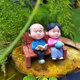 Mini grandparents micro landscape ornaments