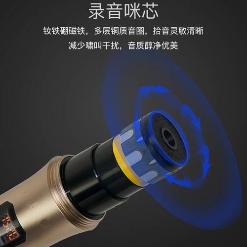 适用于功放广场舞音响调音台话筒大巴车专用无线麦克风扩音K歌 - 图3