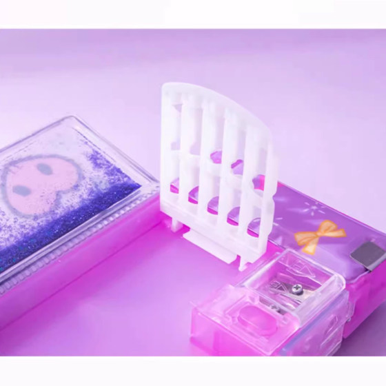Kurome multifunctional pencil case for elementary school students quicksand