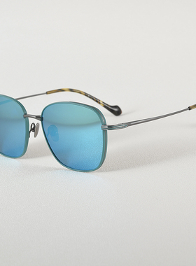 日系方形高端开车墨镜复古潮流