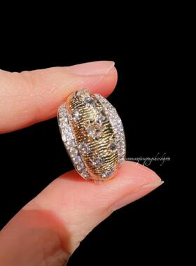 意大利奢华拉丝星云方钻手镯