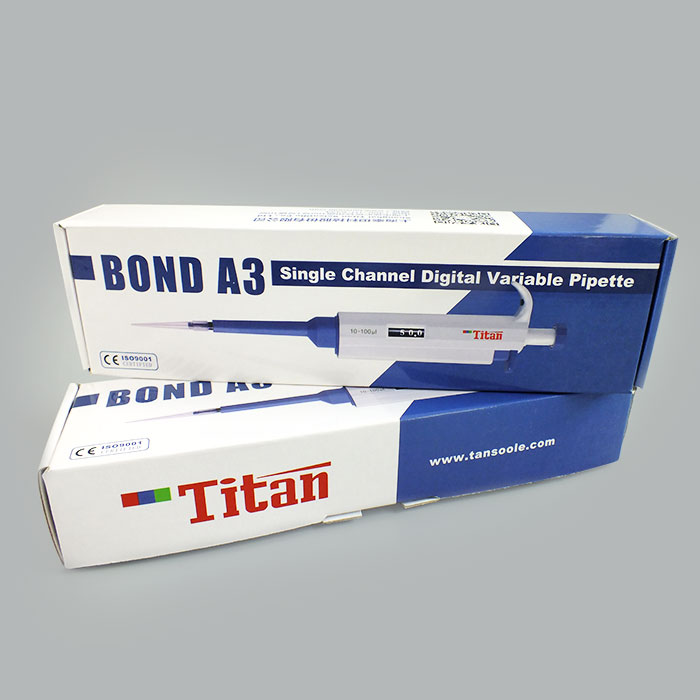 Bond A3 Pipette移液枪手动单道可调式移液器 Titan/泰坦枪头-图0