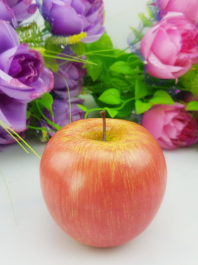 家居装饰摆件泡沫实心假苹果