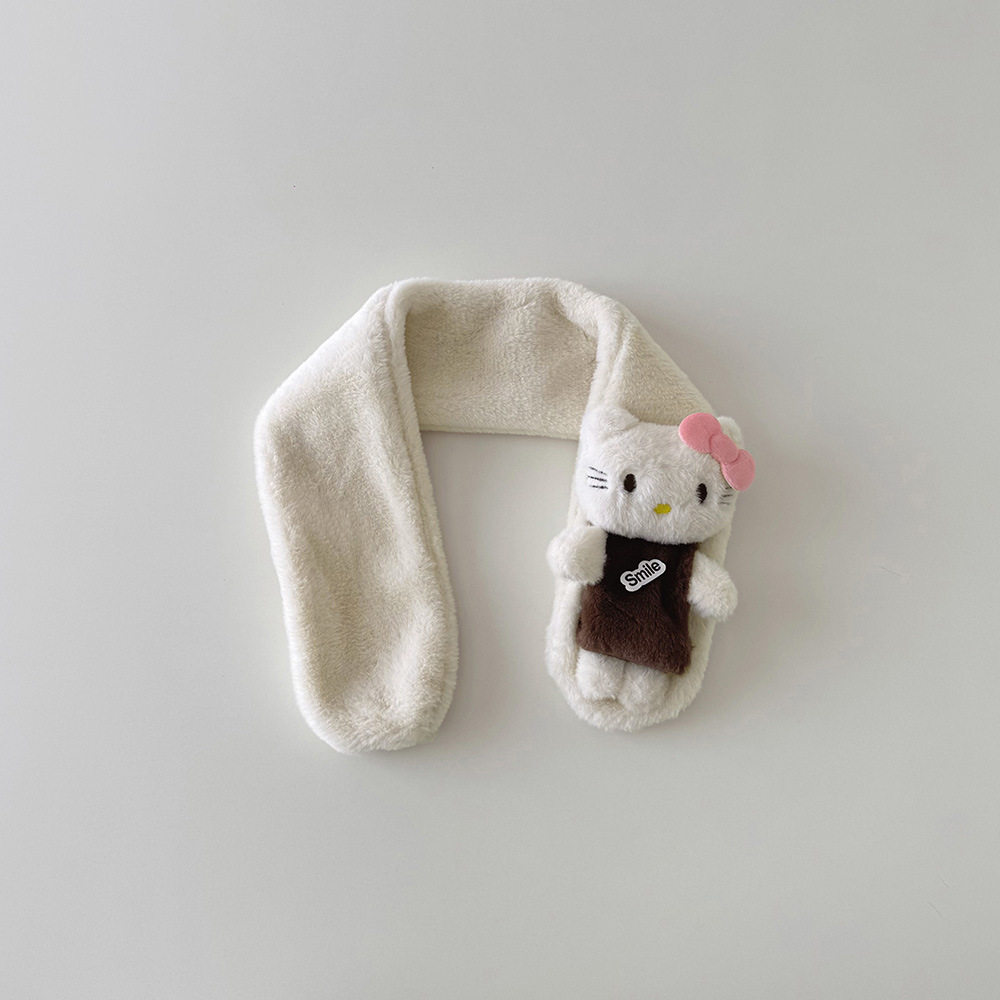 宝宝围脖秋冬季保暖女童毛绒脖套男孩加绒加厚2025新款儿童围巾冬,淘宝优惠券,粉丝福利购,淘宝优惠卷