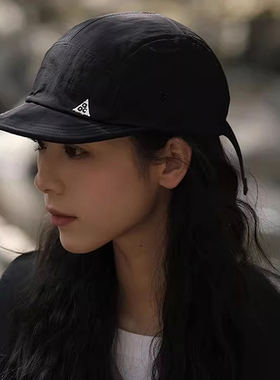 短沿帽子韩版男女春夏帽子