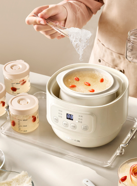 小熊隔水炖燕窝煲汤锅煮粥神器