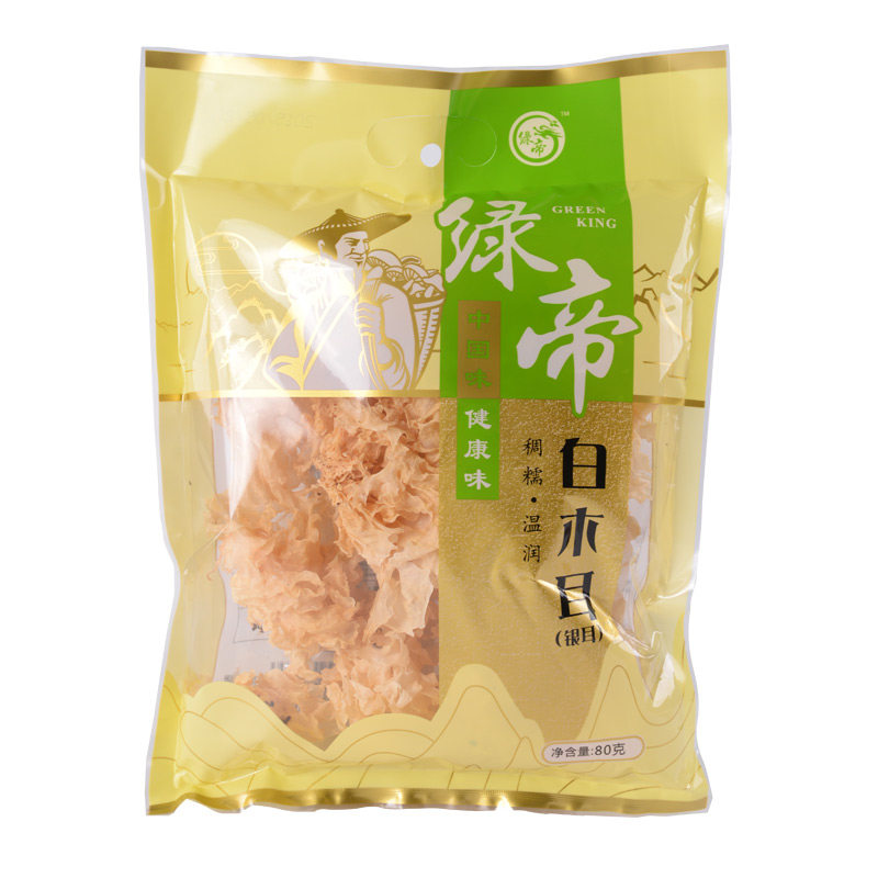 绿帝丑耳易糯80g白木耳雪耳 绿帝银耳/白木耳