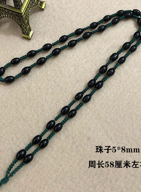 高档玉佩玉石手工玉织红绳项链