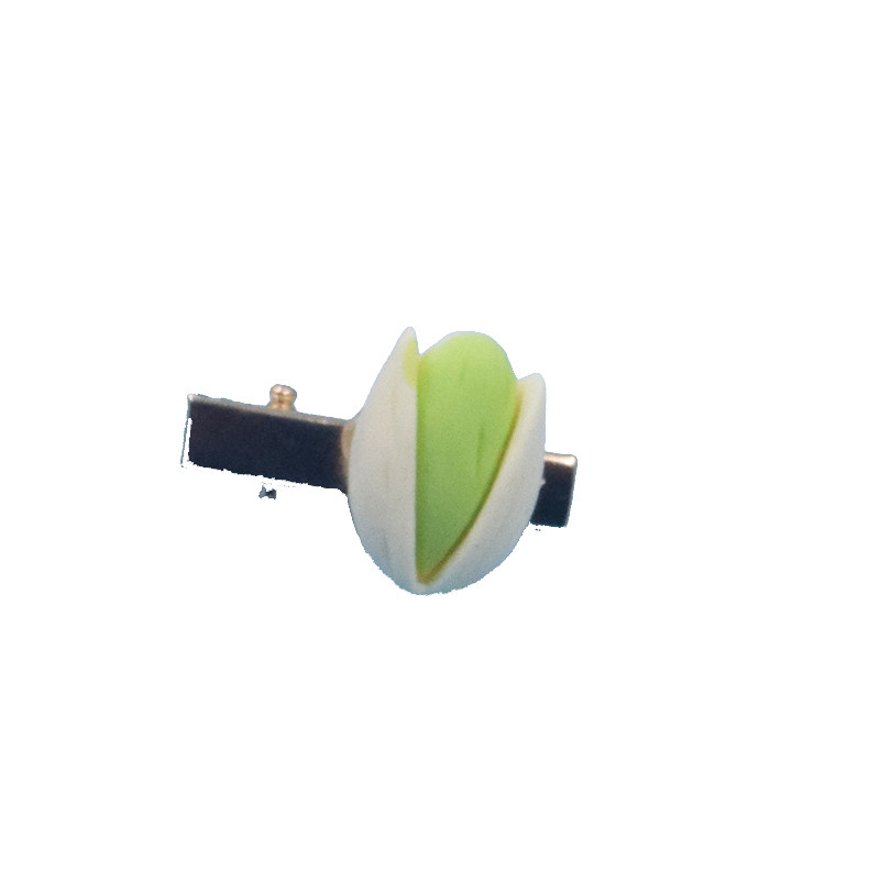 Simulated food pistachio hairpin cute little fresh soft girl side broken hair bangs clip funny duckbill clip hair accessory