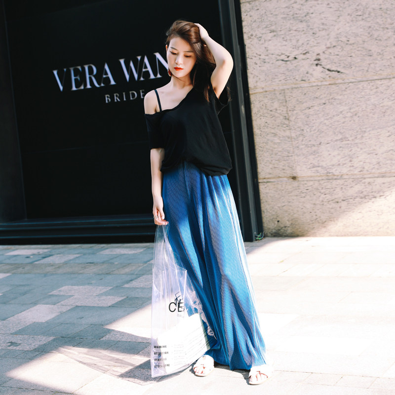 优密儿孕妇装潮欧货洋气夏孕妇裤子 筝华母婴孕妇直筒裤