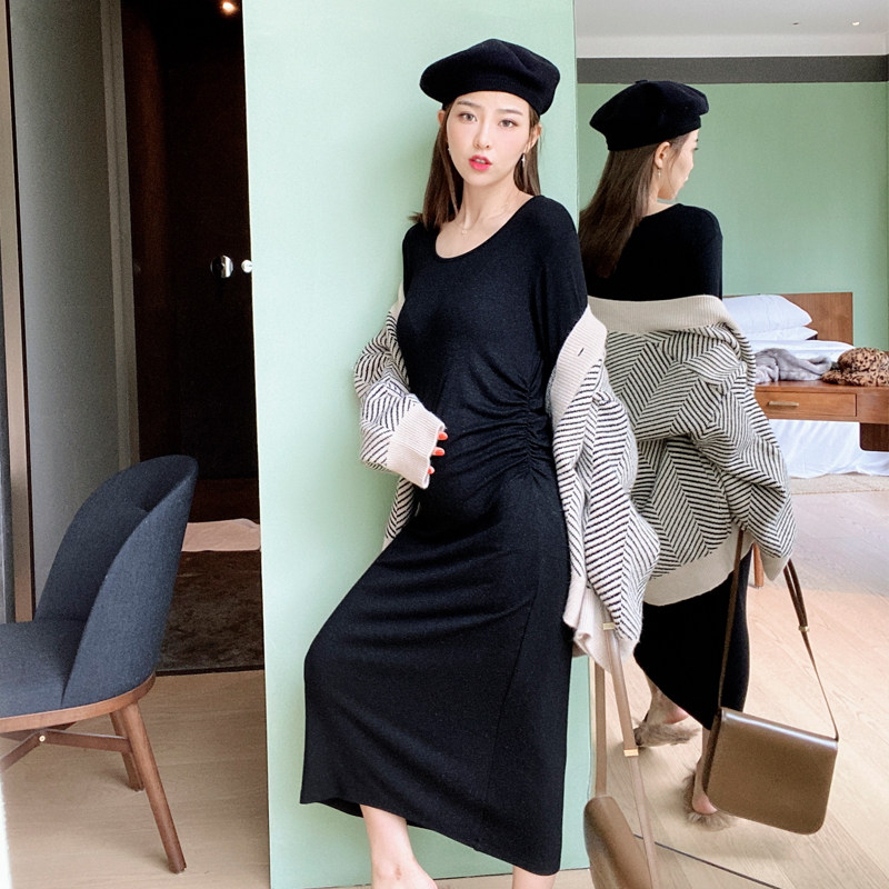 优密儿孕妇装欧美孕妇连衣裙t恤 筝华母婴连衣裙