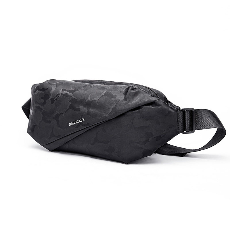 男士胸包潮牌ins机能设计感斜挎包 千夏男士包袋