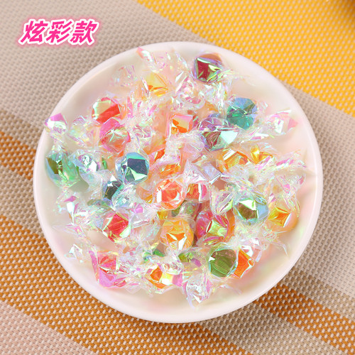 网红儿童休闲零食乖好千纸鹤糖果七彩炫彩综合水果味硬糖果年货节 - 图1
