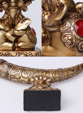 欧式风精美象牙桌面上甩卖摆件