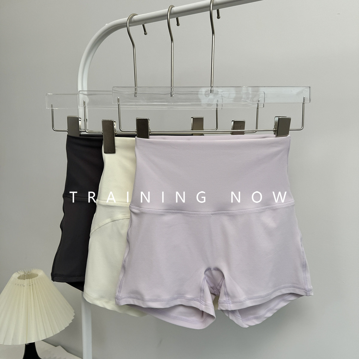 运动三分裤女夏季无尴尬线外穿跑步速干短裤高腰提臀瑜伽健身裤,淘宝优惠券,粉丝福利购,淘宝优惠卷