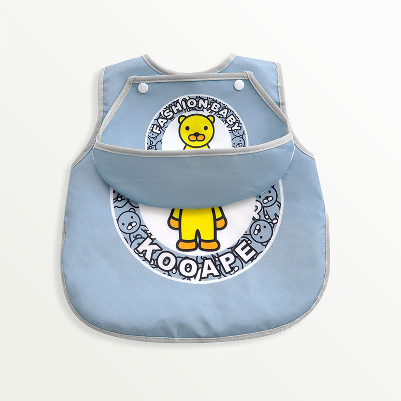 儿童罩衣防水防脏反穿衣宝宝围兜婴幼儿吃饭衣背心春夏季 薄款,淘宝优惠券,粉丝福利购,淘宝优惠卷