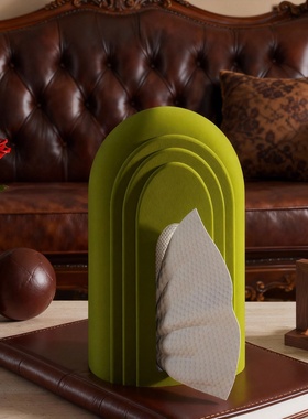 现代简约桌面纸巾盒便捷取纸