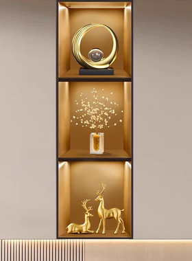 财源滚滚轻奢高档招财摆件