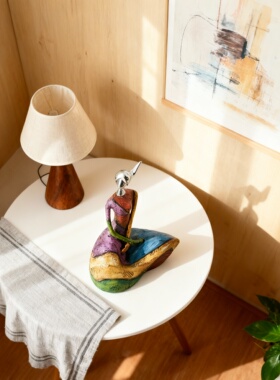 中古风北欧抽象艺术摆件客厅高级