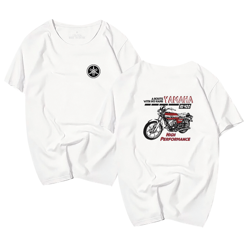 雅马哈机车骑行可定制男女t恤衫 skbanruT恤