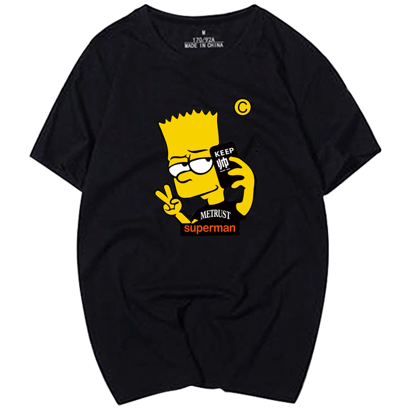 动漫辛普森一家男女上衣服t恤衫 skbanruT恤