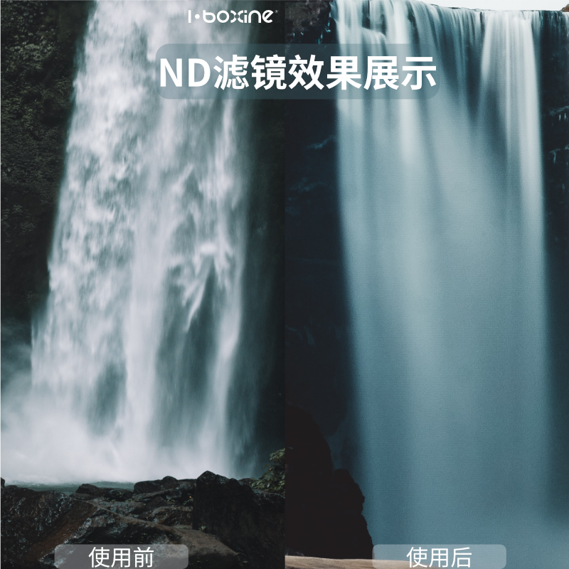 艾博森可调ND2-400减光镜ND8中灰镜适用佳能索尼康富士微单反相机-图2
