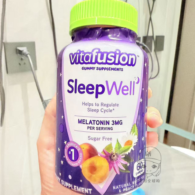 Vitafusion Melatonin ນອນ Gummies