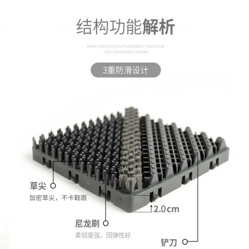 酒店室外防滑地垫门口地垫进门家用脚垫门垫商用户外垫子入户门垫 - 图2