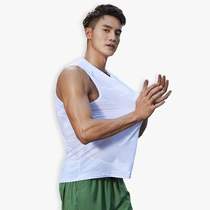 速干背心男运动休闲夏季出汗阳离子抗菌透气吸湿宽松训练无袖坎肩