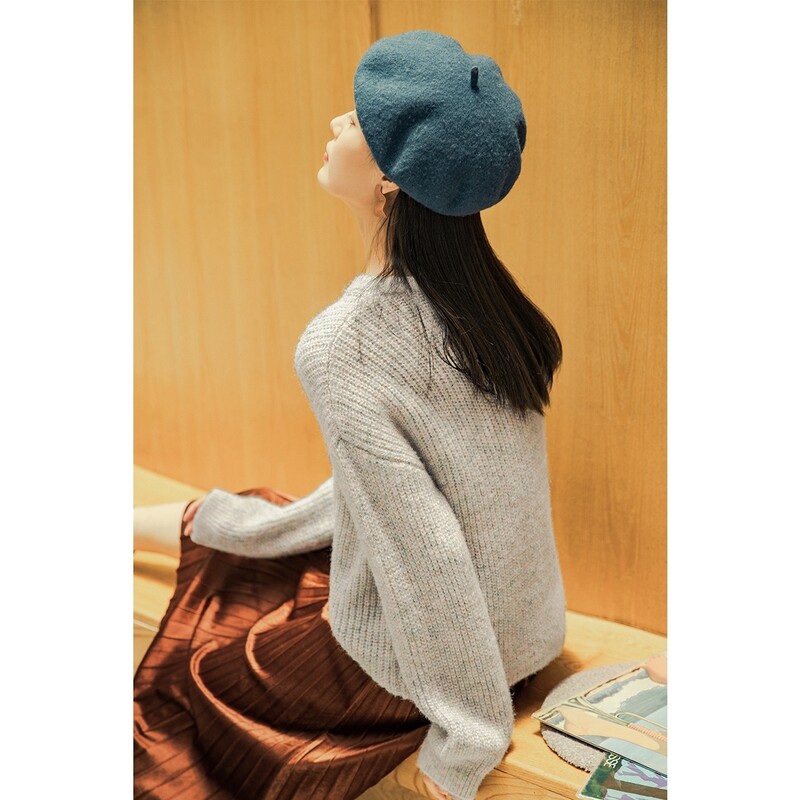 茵曼旗舰店2020新款春秋季茵蔓毛衣 茵曼翰飞毛衣