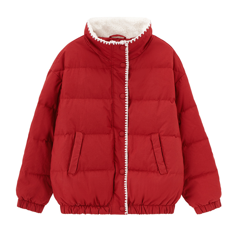 茵曼旗舰店茵蔓轻薄款2020年羽绒服 茵曼翰飞羽绒服