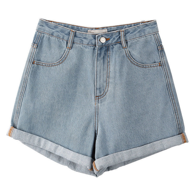  茵曼翰飞牛仔裤