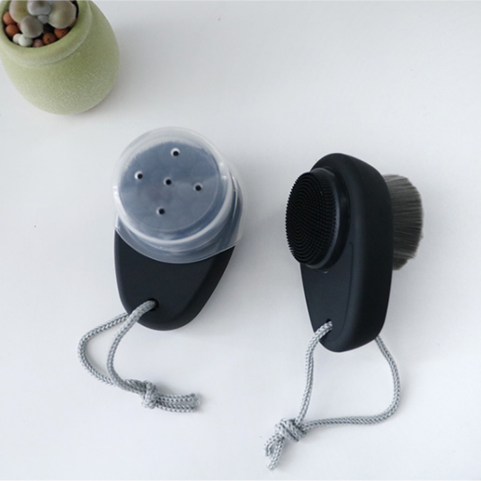 软毛洗脸刷鼻翼清洗刷硅胶双面洁面仪手动深层毛孔清洁器洗脸刷,淘宝优惠券,粉丝福利购,淘宝优惠卷