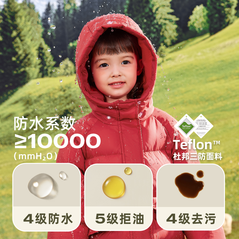 [抗菌绒三防蓄热]女童冬季羽绒服大童保暖厚外套宝宝小童冬装新款,淘宝优惠券,粉丝福利购,淘宝优惠卷