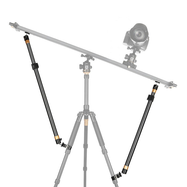 Light-mounted era slide rail SLR camera track support frame