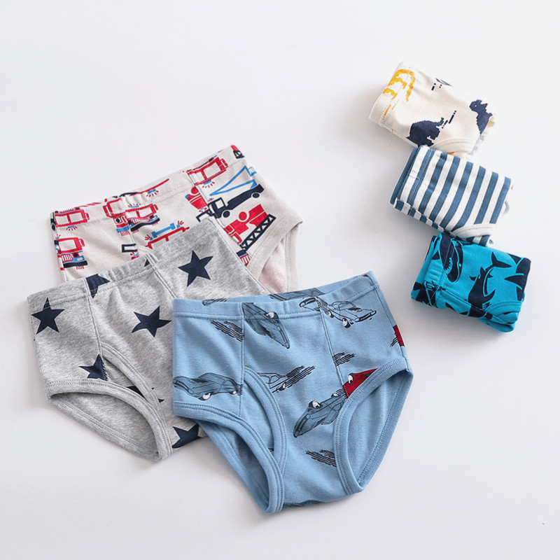 A类男童内裤纯棉恐龙卡通工程车三角欧美跨境全棉宝宝短裤外贸,淘宝优惠券,粉丝福利购,淘宝优惠卷