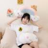 Ins style simple smiley face rainbow clouds love unicorn pillow sofa cushion girl bedside bay window cushion