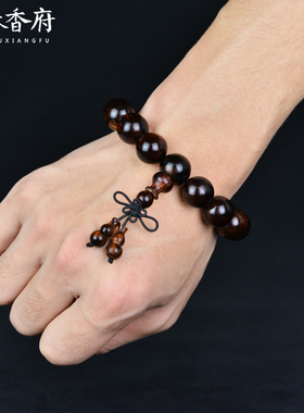 名木香府手串同料15mm海南黄花梨