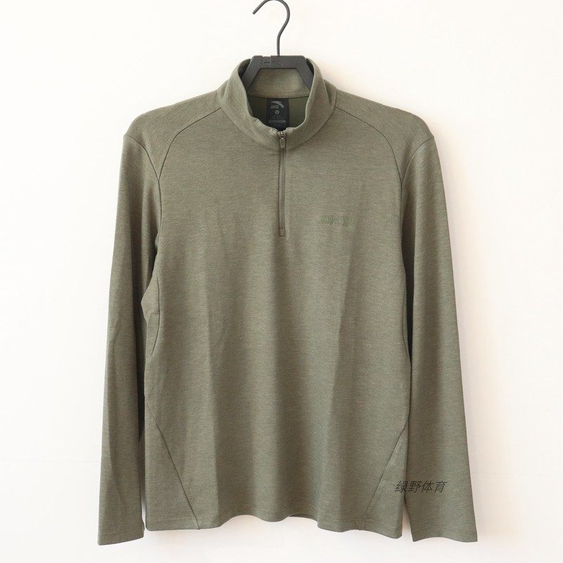 安踏男长袖T恤秋冬半拉链套头卫衣户外运动上衣针织衫152446405S,淘宝优惠券,粉丝福利购,淘宝优惠卷