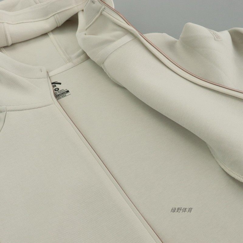 安踏女外套连帽开衫春秋款时尚百搭舒适针织运动上衣162437706N,淘宝优惠券,粉丝福利购,淘宝优惠卷