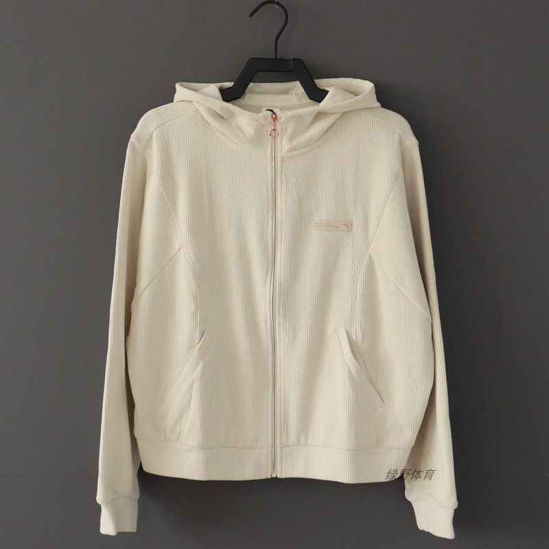 安踏女外套开衫卫衣春秋舒适透气连帽休闲针织运动上衣162437712,淘宝优惠券,粉丝福利购,淘宝优惠卷