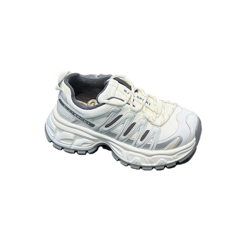 轻便增高~韩版厚底加绒老爹鞋女2025冬新款好穿显脚小运动休闲鞋,淘宝优惠券,粉丝福利购,淘宝优惠卷