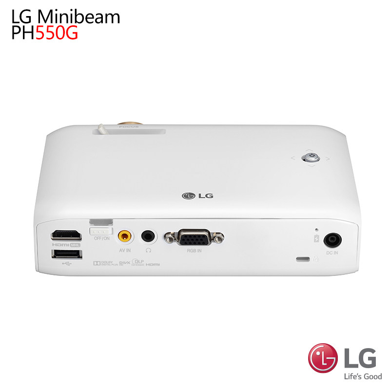 lg ph550g led无线智能便携投影机 泰冠数码投影机