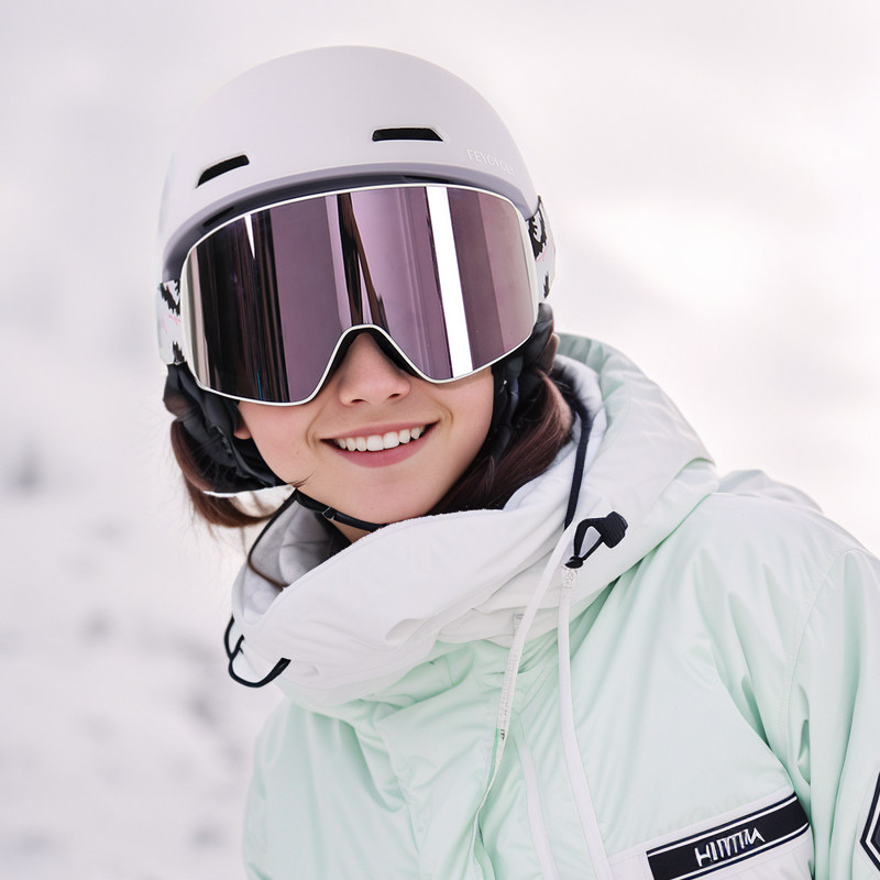  飞鱼运动户外滑雪眼镜