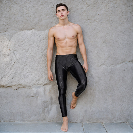 Flying fish swimming trunks swimming trunks men's warm snorkeling and sun protection