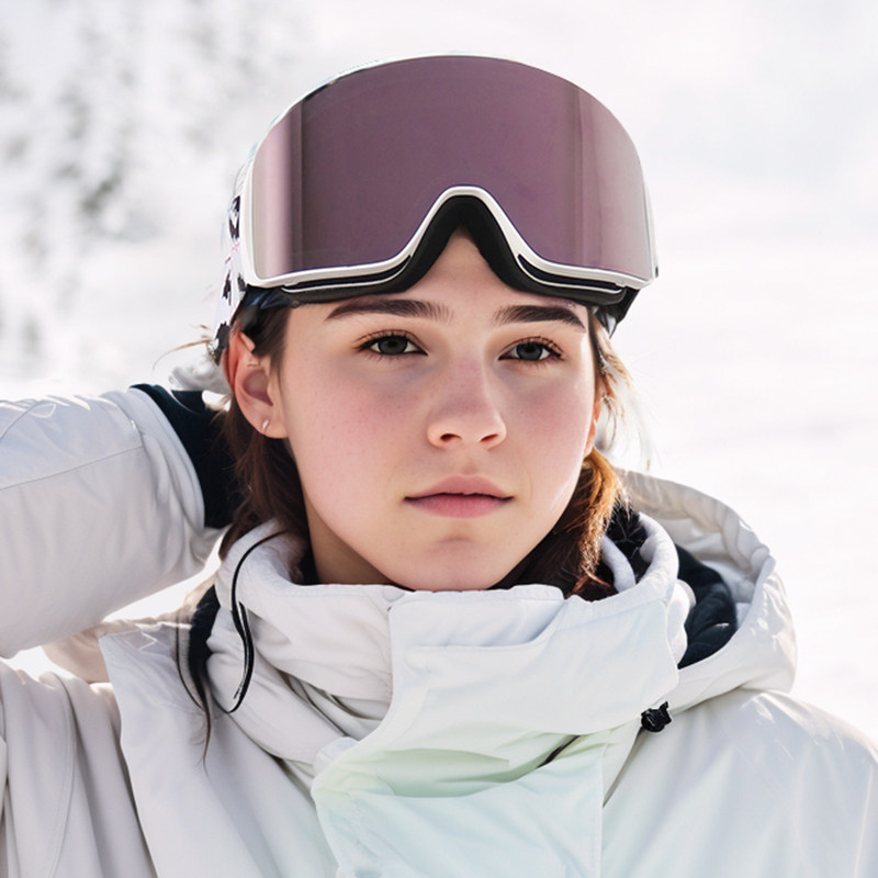  飞鱼运动户外滑雪眼镜