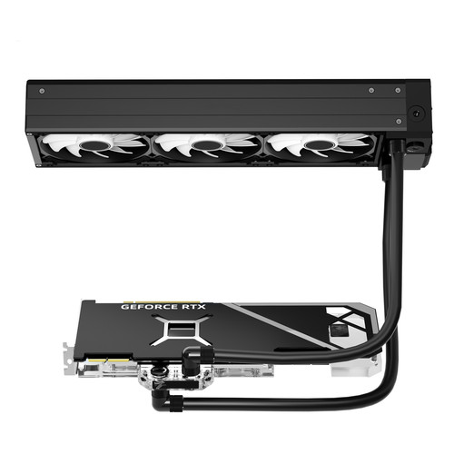 RTX5090/4080Ti显卡 双面显存冷头背板散热一体模块水冷 幻彩套装 - 图3